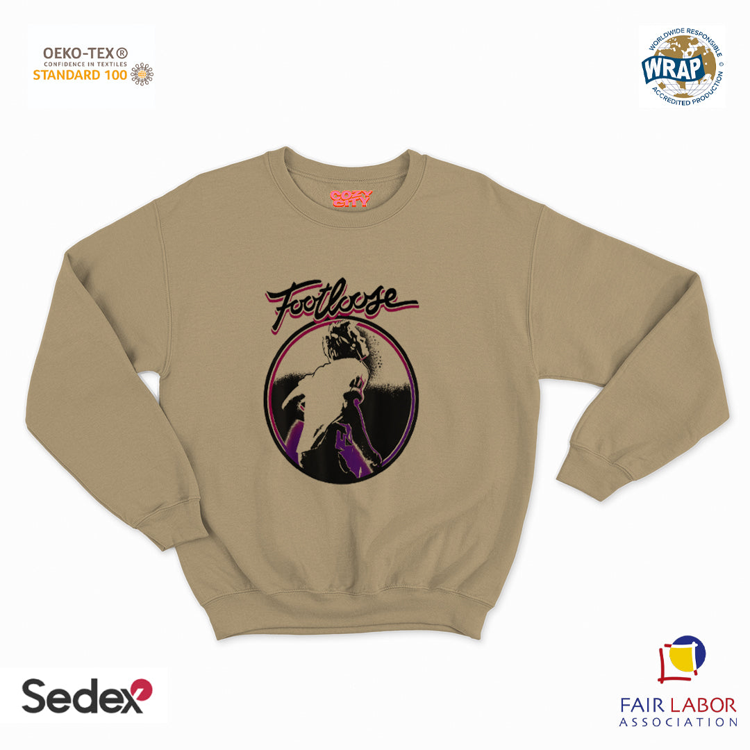 felpa con girocollo unisex- balli pericolosi