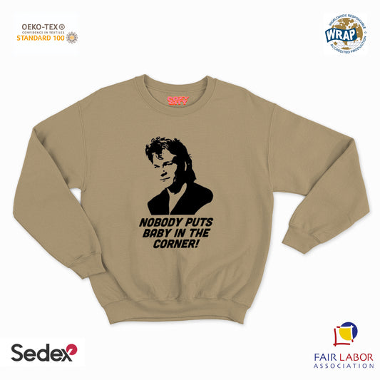 felpa con girocollo unisex- patrick