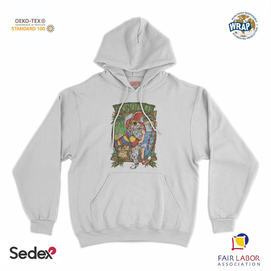 felpa_cappuccio cappuccio unisex- spada nella roccia honolulu