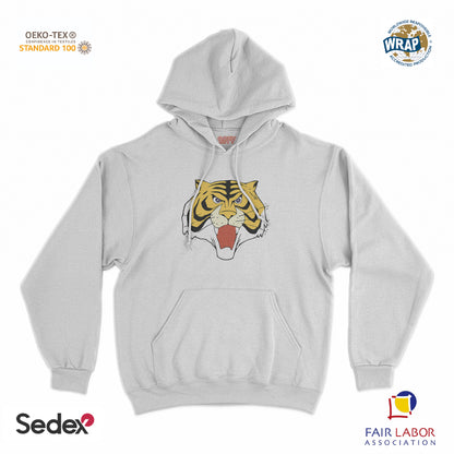 felpa_cappuccio cappuccio unisex- tigre manga