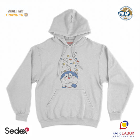 felpa_cappuccio cappuccio unisex- gatto spaziale manga pensiero
