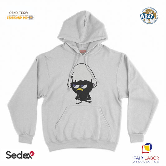 felpa_cappuccio cappuccio unisex- pulcino nero arrabbiato