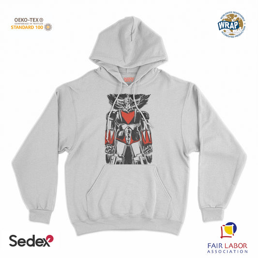 felpa_cappuccio cappuccio unisex- robottone art