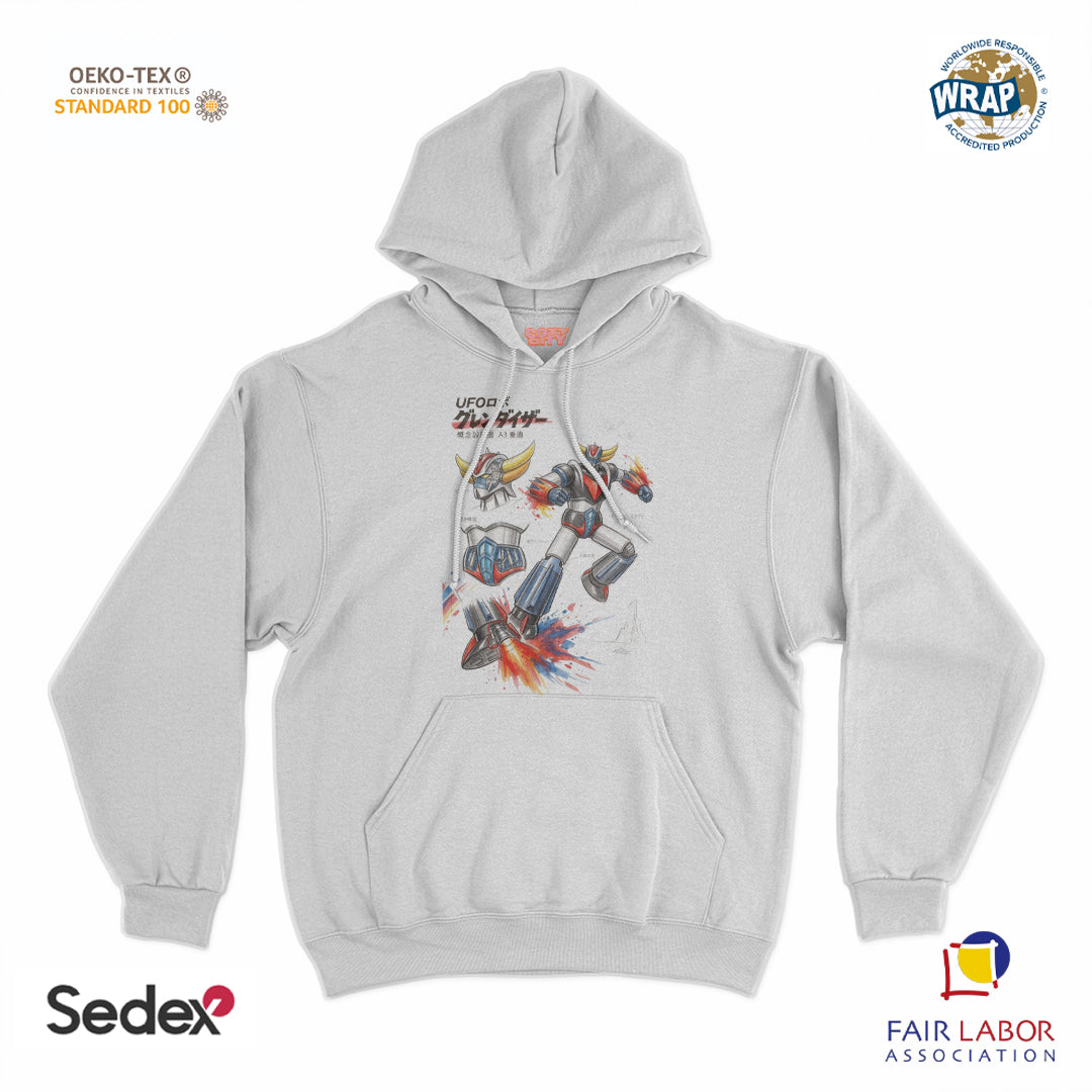 felpa_cappuccio cappuccio unisex- progetto robottone ufo