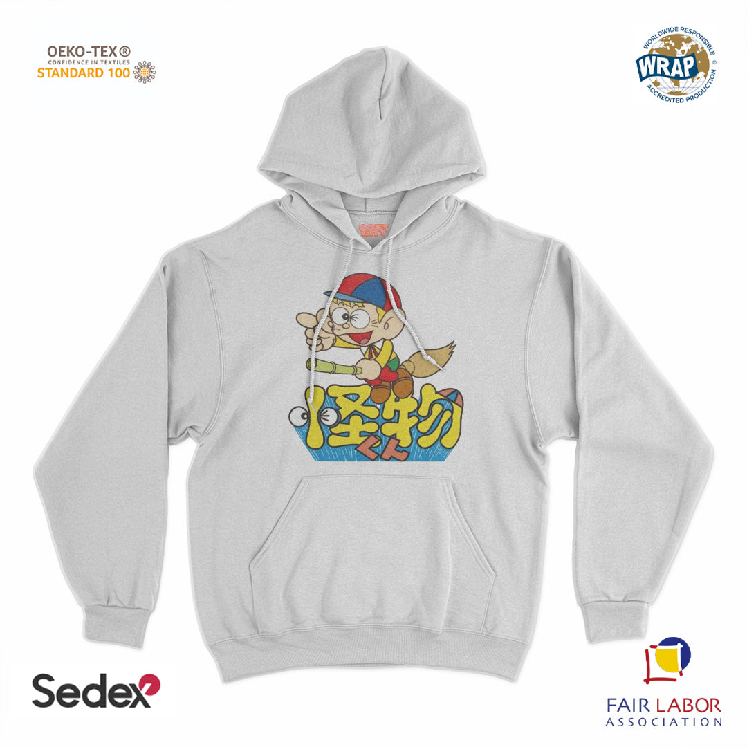 felpa_cappuccio cappuccio unisex- principe dei mostri giapponese