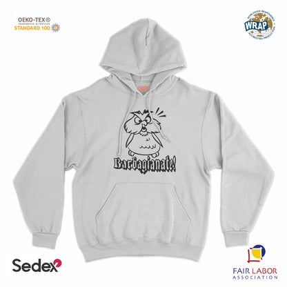 felpa cappuccio unisex- barbagianate anacleto