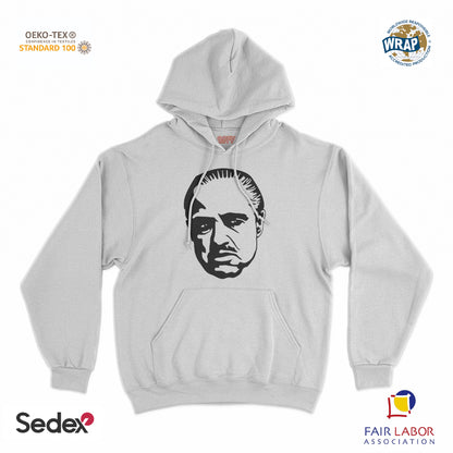 felpa_cappuccio cappuccio unisex- padrino nero