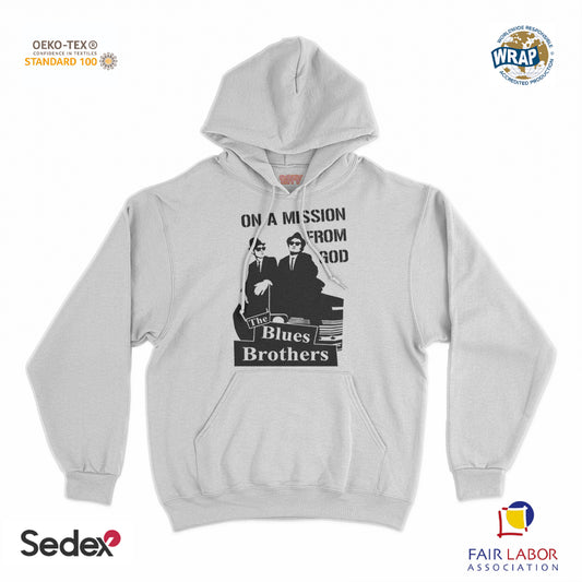 felpa_cappuccio cappuccio unisex- brothers on a mission from god