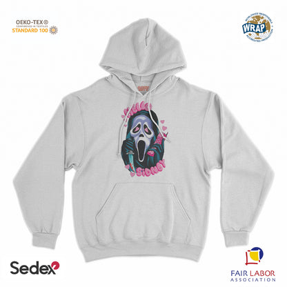 felpa_cappuccio cappuccio unisex- hello sidney love screem