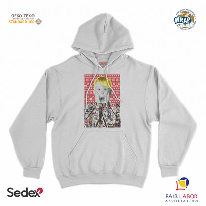 felpa_cappuccio cappuccio unisex- kevin mamma ho perso aereo