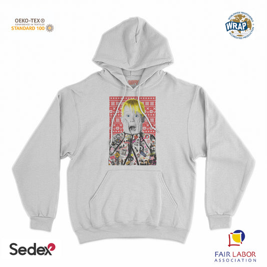 felpa_cappuccio cappuccio unisex- kevin mamma ho perso aereo