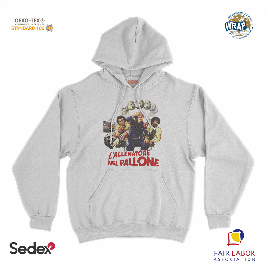 felpa_cappuccio cappuccio unisex- allenatore nel pallone