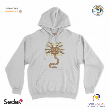 felpa_cappuccio cappuccio unisex- alien free hugs