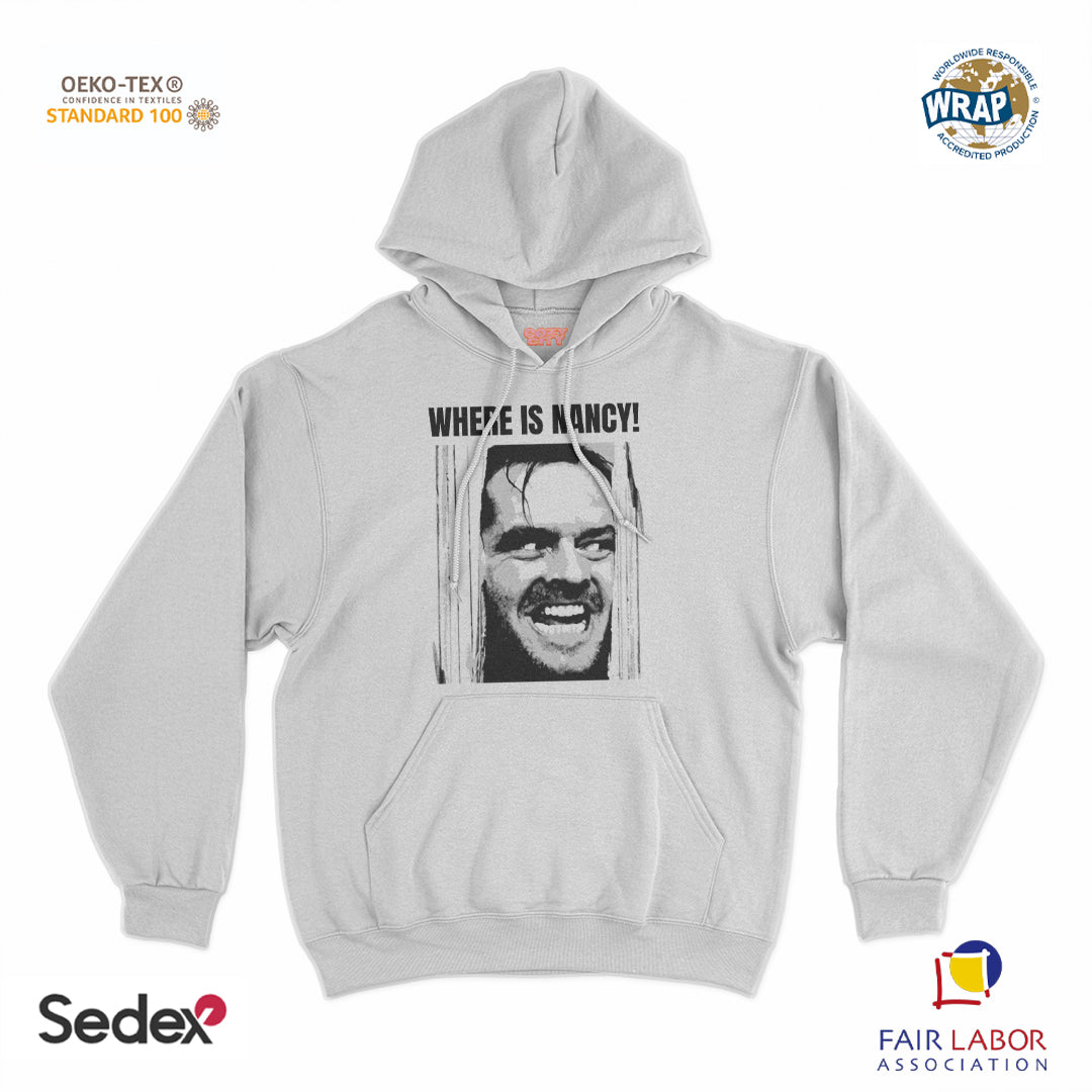 felpa_cappuccio cappuccio unisex- where is nancy!