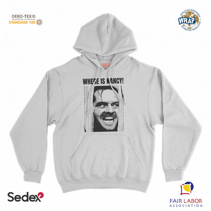 felpa_cappuccio cappuccio unisex- where is nancy!