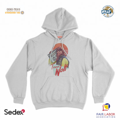felpa_cappuccio cappuccio unisex- lupo teen