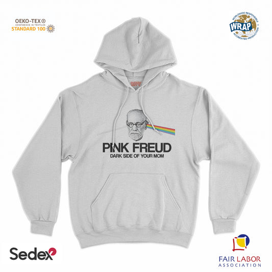 felpa_cappuccio cappuccio unisex- pink froyd