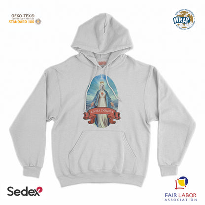 felpa_cappuccio cappuccio unisex- lama donna