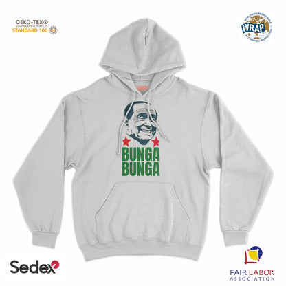 felpa_cappuccio cappuccio unisex- bunga bunga silvio