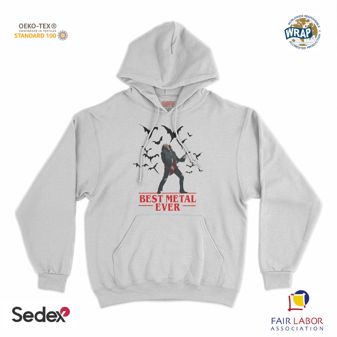 felpa_cappuccio cappuccio unisex- best metal ever