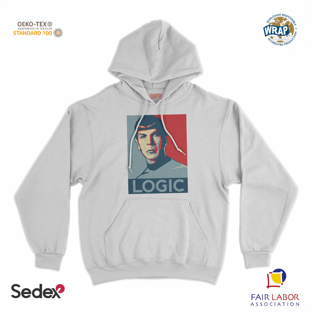felpa_cappuccio cappuccio unisex- spock logic