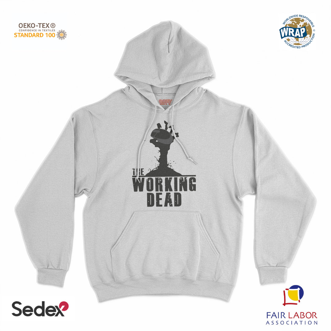 felpa_cappuccio cappuccio unisex- the working dead