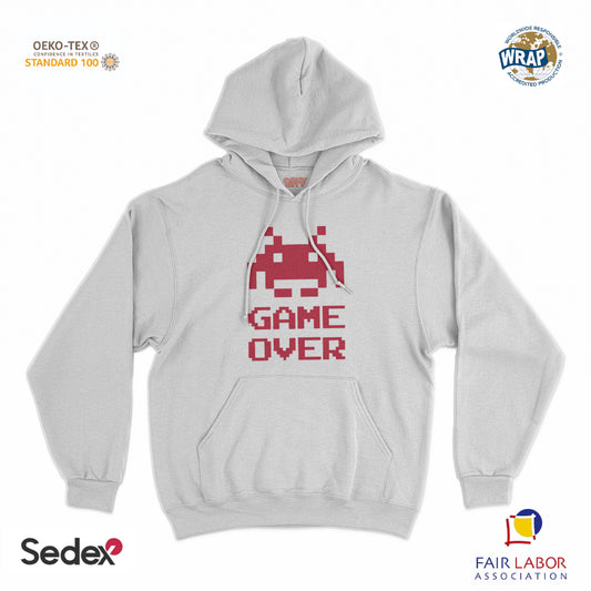 felpa_cappuccio cappuccio unisex- alien game over