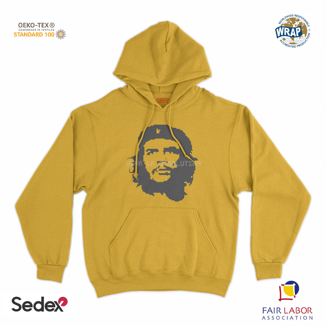 felpa_cappuccio cappuccio unisex- guevara viva la resolution