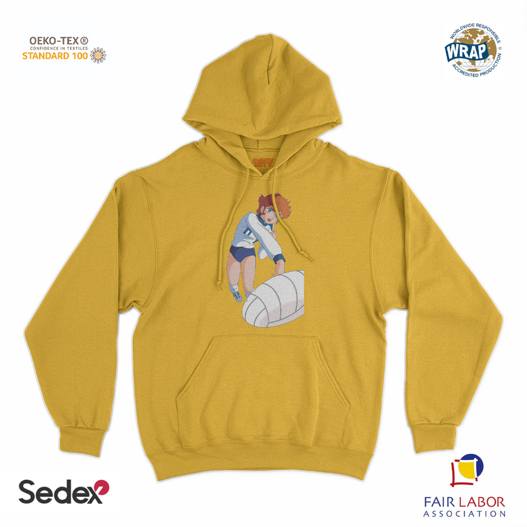 felpa_cappuccio cappuccio unisex-mila pallavolo manga