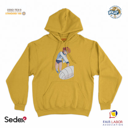 felpa_cappuccio cappuccio unisex-mila pallavolo manga