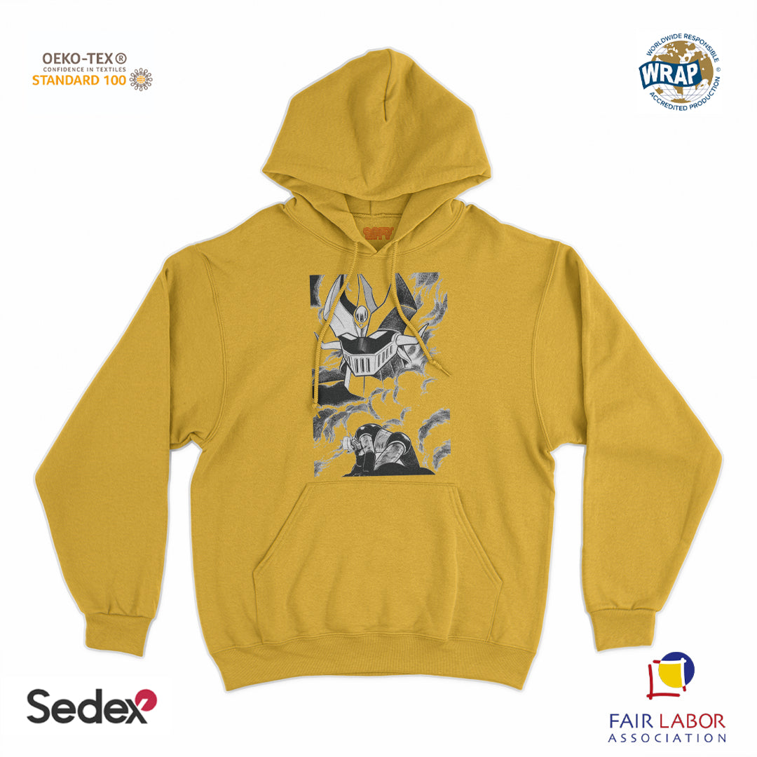 felpa_cappuccio cappuccio unisex- robottone manga