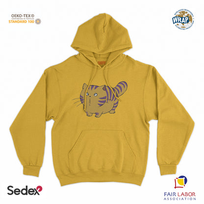 felpa_cappuccio cappuccio unisex- gatto luciano