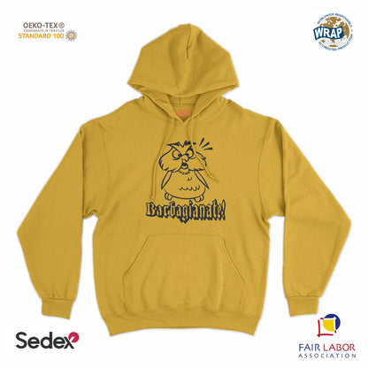felpa cappuccio unisex- barbagianate anacleto