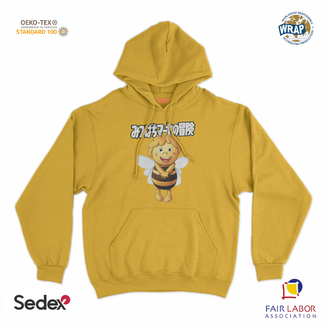 felpa cappuccio unisex- maia