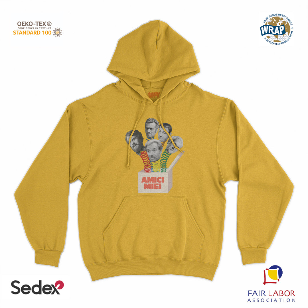 felpa_cappuccio cappuccio unisex- amici miei scatola