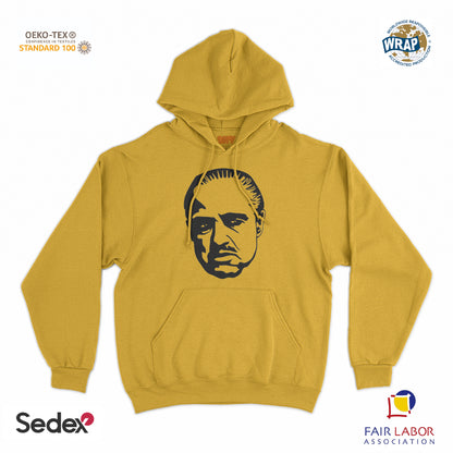 felpa_cappuccio cappuccio unisex- padrino nero