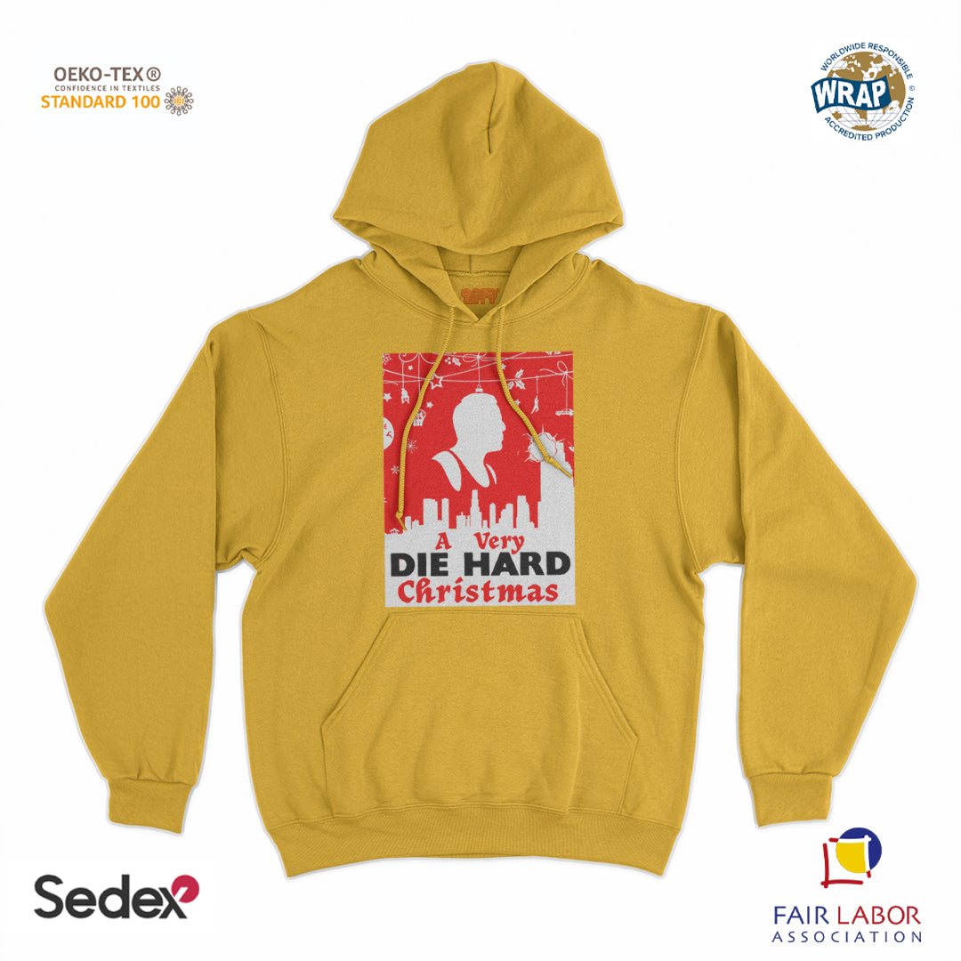felpa_cappuccio cappuccio unisex-a very die hard christmas natale