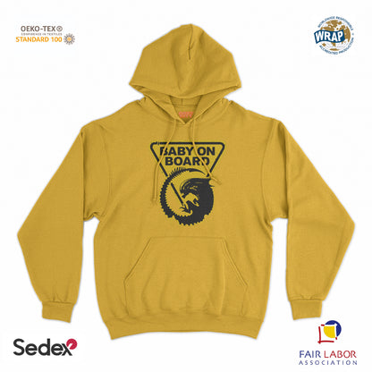 felpa_cappuccio cappuccio unisex- baby on borad alieno