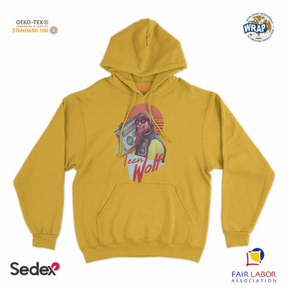 felpa_cappuccio cappuccio unisex- lupo teen
