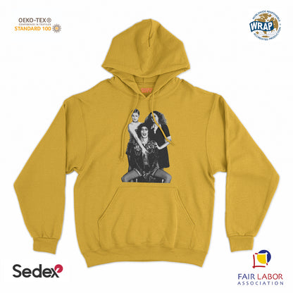 felpa cappuccio unisex- rocky show