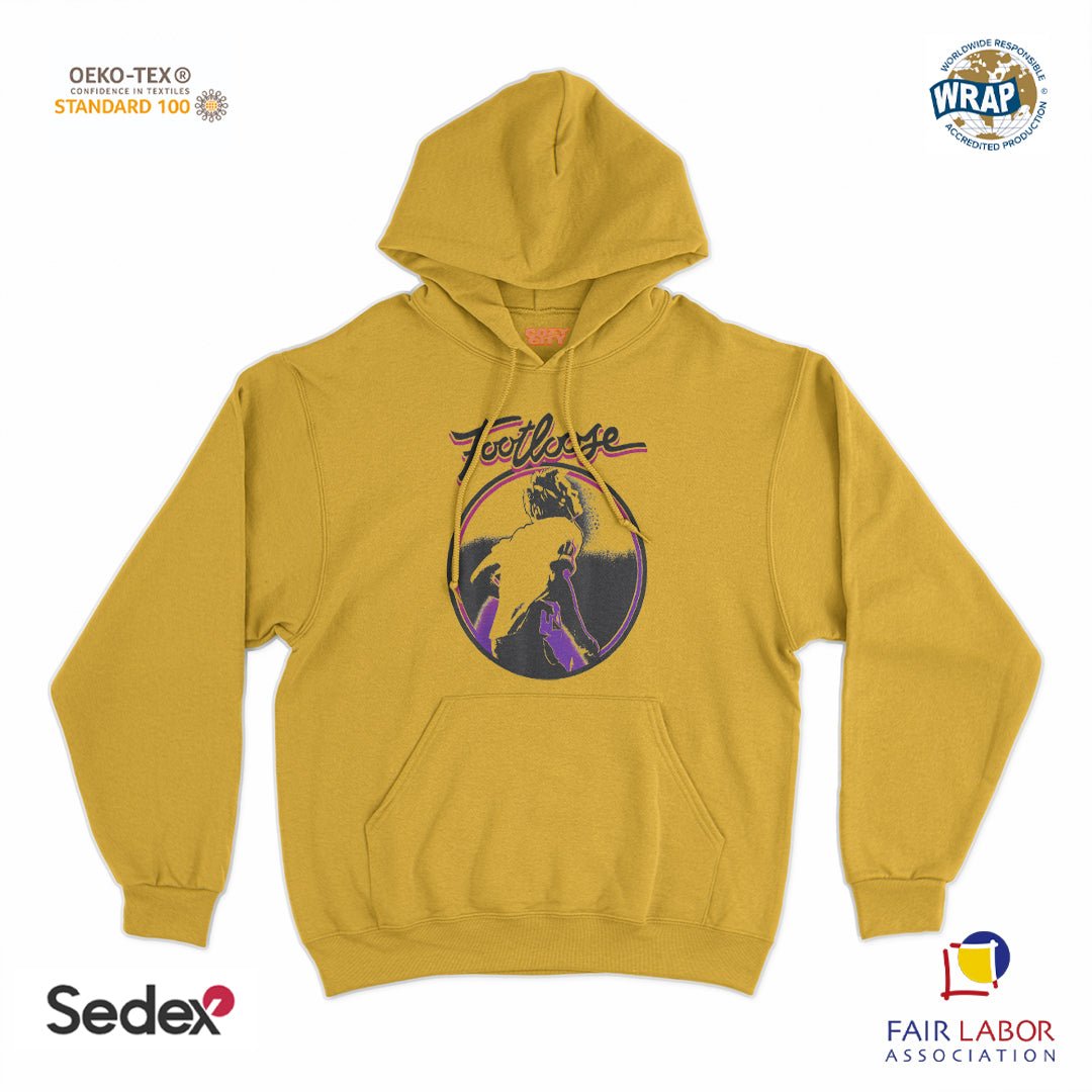 felpa cappuccio unisex- balli pericolosi