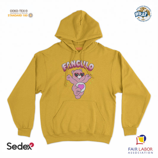 felpa_cappuccio cappuccio unisex- orsetto festoso fanculo