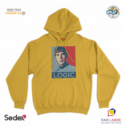 felpa_cappuccio cappuccio unisex- spock logic