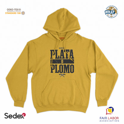 felpa_cappuccio cappuccio unisex- plata o plomo