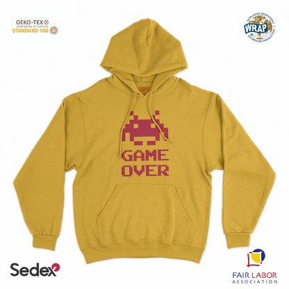 felpa_cappuccio cappuccio unisex- alien game over