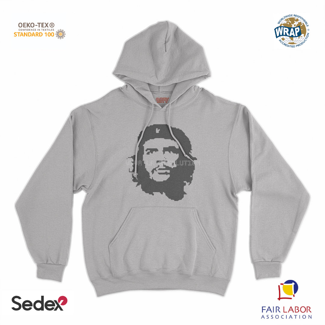 felpa_cappuccio cappuccio unisex- guevara viva la resolution