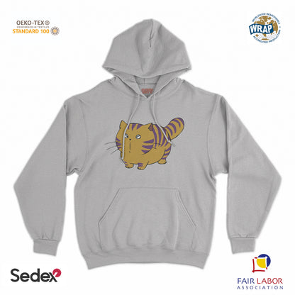 felpa_cappuccio cappuccio unisex- gatto luciano