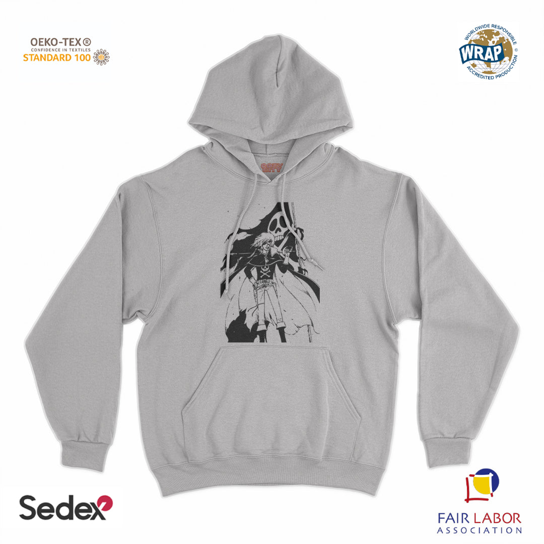 felpa_cappuccio cappuccio unisex- capitan manga