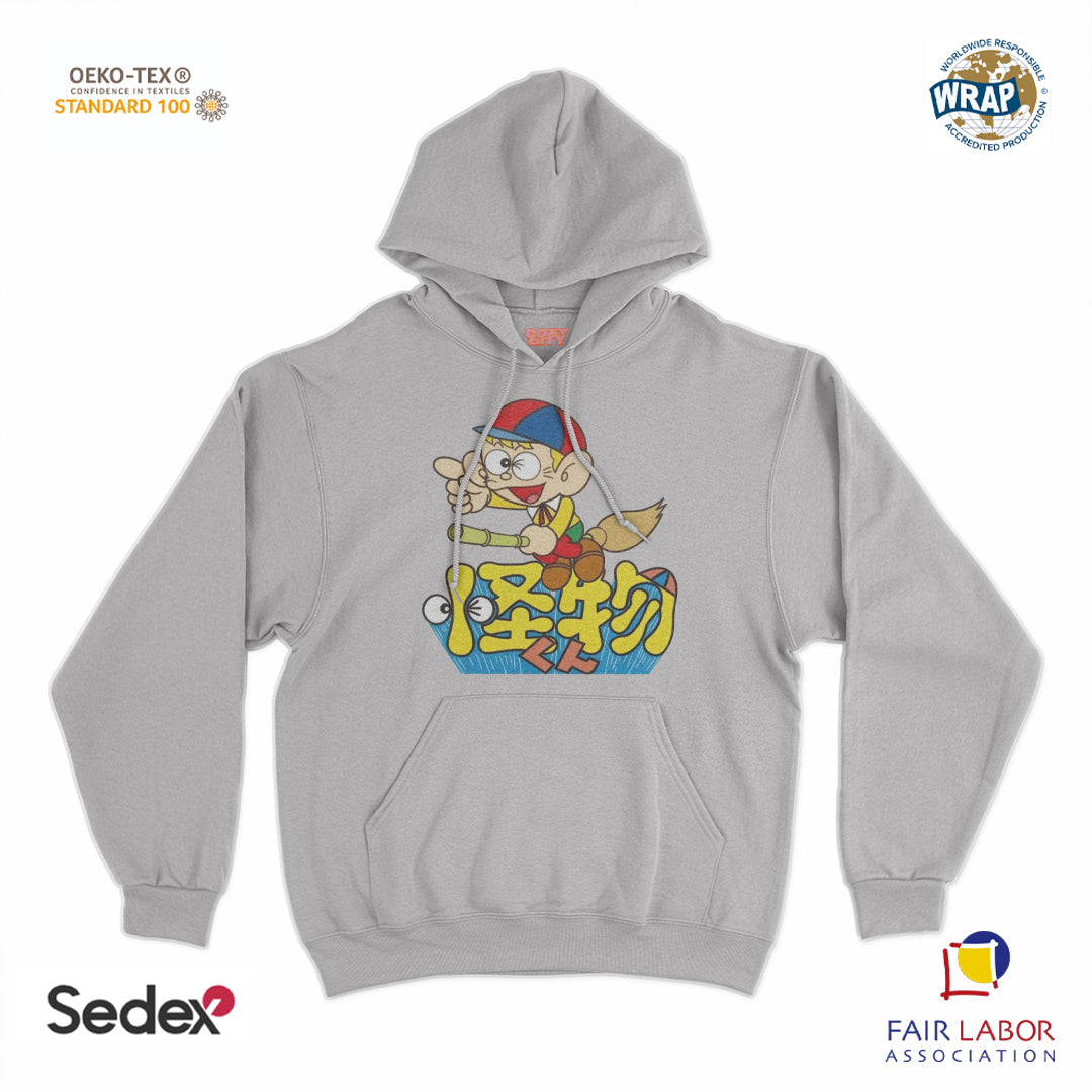 felpa_cappuccio cappuccio unisex- principe dei mostri giapponese