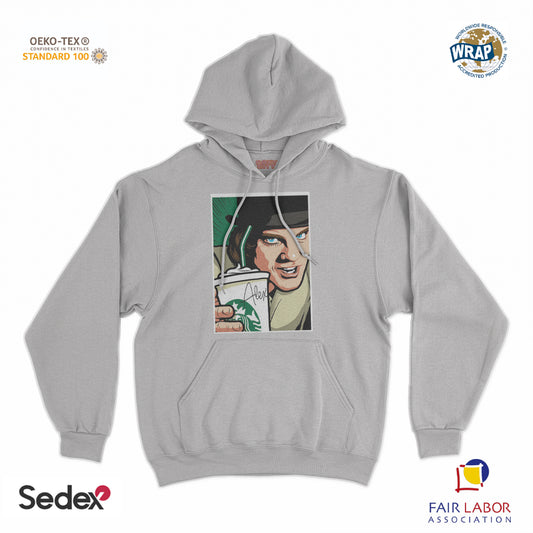 felpa_cappuccio cappuccio unisex- arancia mec